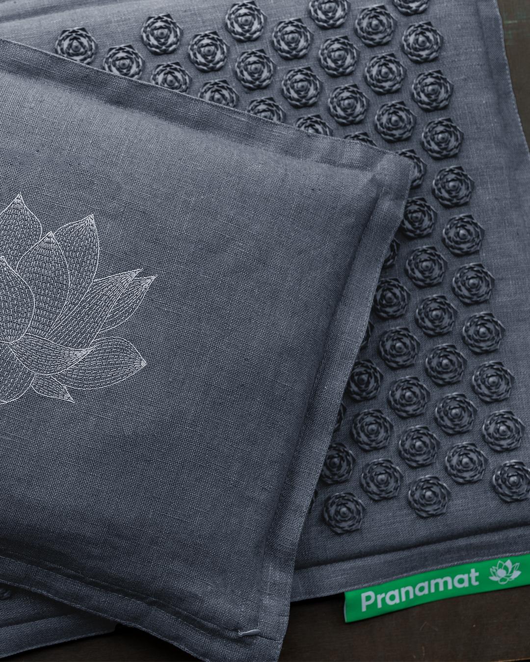 Pranamat Podloga + Vzglavnik (Graphite Grey)
